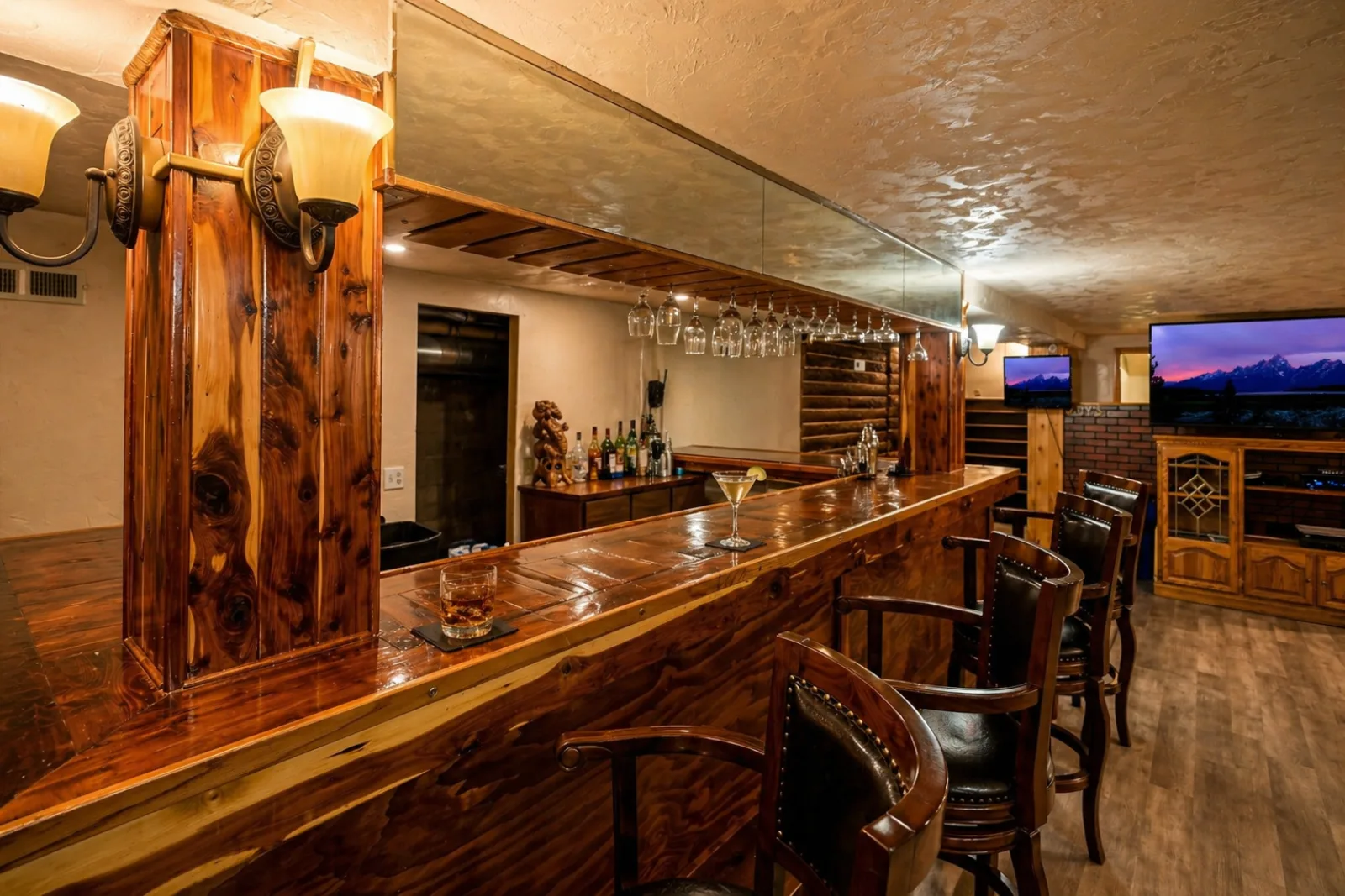Harbour Hideout event space configured for a downtown Sheridan, Wyoming celebration