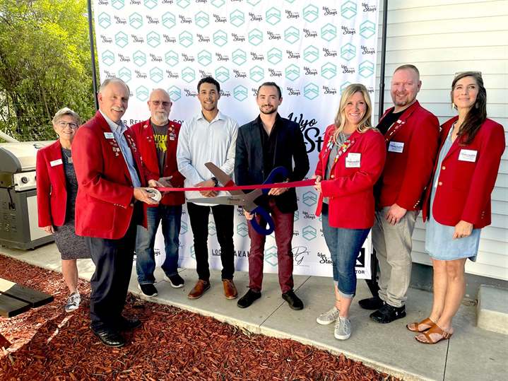 Wyo Stays ribbon cutting ceremony Sheridan Wyoming September 2024