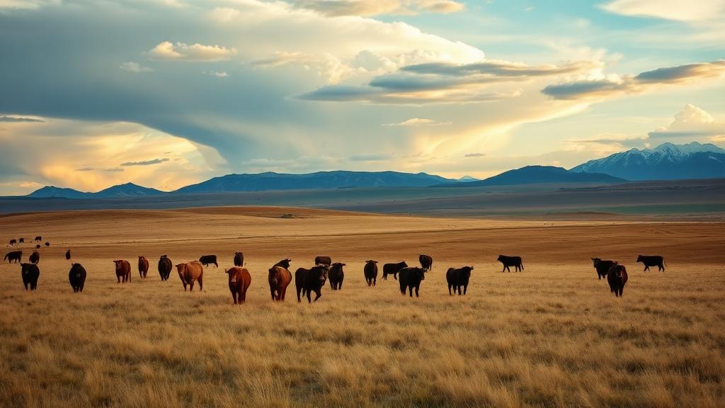 Working cattle ranch in Sheridan County Wyoming
